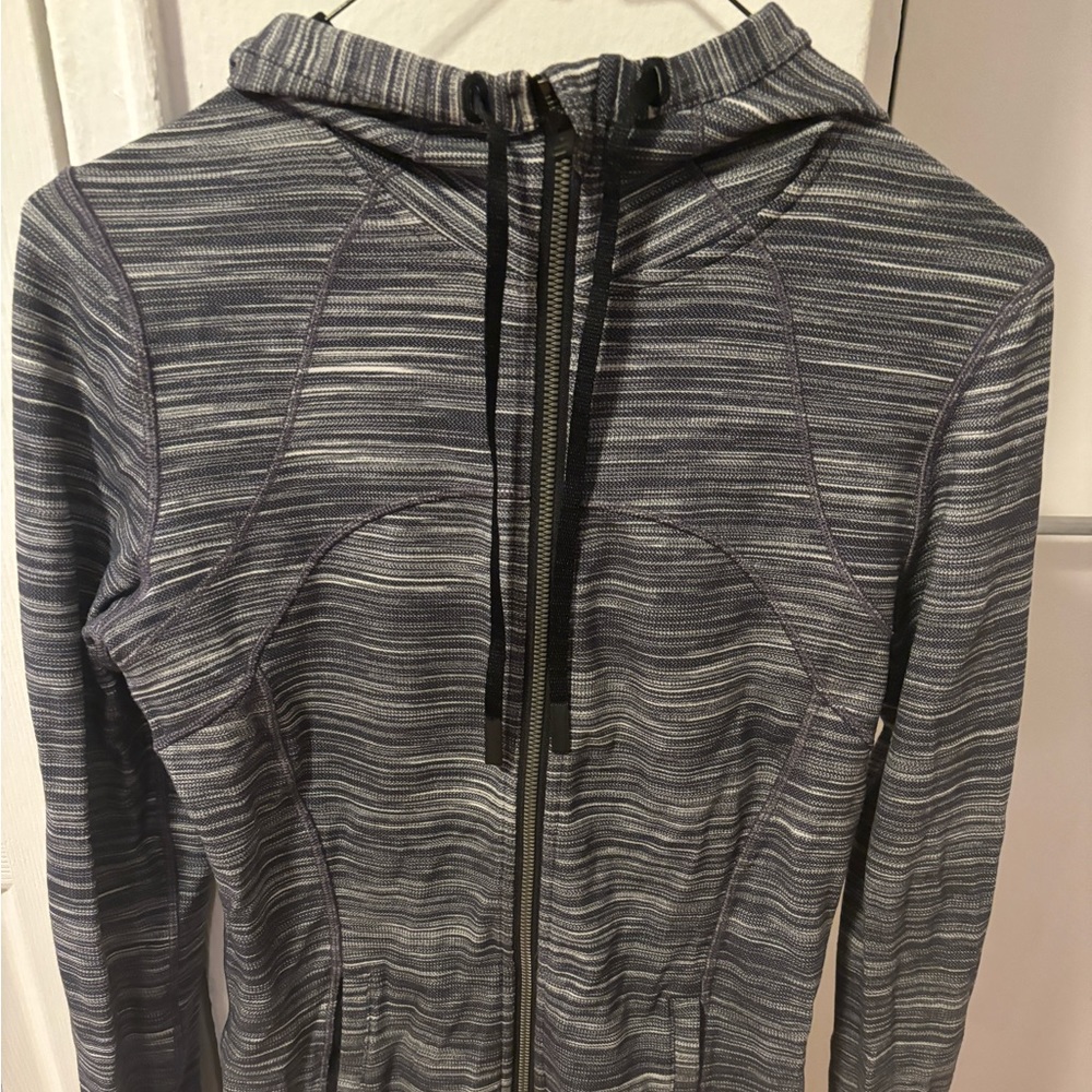 Lululemon size 8 marled zipper up zip up hoodie